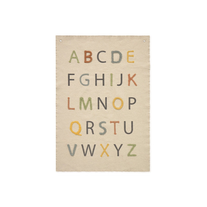 Настінний декор Color ABC, 70x100 см, Lorena Canals, HANG-COLORABC | Купити в Києві в KIOSK для МАМ