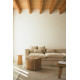 Пуф Ochre and Natural, Pouf 45x45xH45 см, Lorena Canals, HL-P-ONAT в дитячу кімнату