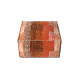 Пуф Maple Red, 54x54x27 см, Lorena Canals, P-CITY-MR в дитячу кімнату