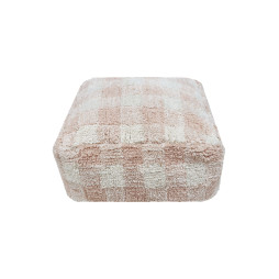 Пуф Lorena Canals Vichy Rose 20 х 20 х 40 см в дитячу кімнату, арт. P-VICHY-ROS