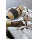 Подушка-бджілка Lorena Canals Buzzy Bee 8 х 80 х 140 см, SC-BUZZYBEE в дитячу кімнату