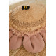Подушка Lorena Canals Pink Daisy Ø 70 см, SC-DAISY-PK в дитячу кімнату