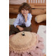 Подушка Lorena Canals Pink Daisy Ø 70 см, SC-DAISY-PK в дитячу кімнату