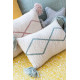 Подушка Little Oasis Nat - Indus Blue, 25x40 см, Lorena Canals, SC-L-OASIS-NB в дитячу кімнату