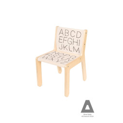 Дитячий стілець Sillita ABC, Lorena Canals, SI-ABC-N