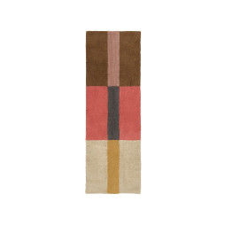 Килим вовняний Wool Runner Rug Chroma Spiced Coral 80 x 230 см, Lorena Canals, арт. WO-LINES-SPI-R