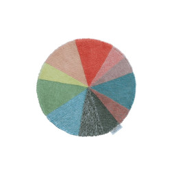 Килим вовняний Pie Chart, 120x120 см, Lorena Canals, WO-PIE-RS