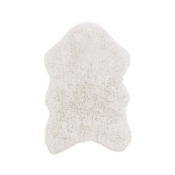 Килим вовняний Woolly White 75 x 110 см, Lorena Canals, арт. WO-WOOLLY-WH