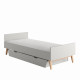 Детская кровать Pinio Swing Grey 200x90 см, от 5 лет