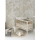 Детская кроватка Pinio Pure Champagne 120x60 см (0-3 лет) для новорожденного