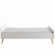 Детская кровать Pinio Swing White 200x120 см, подростковая кровать