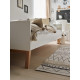 Детская кровать Pinio Swing White 200x120 см, подростковая кровать