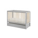 Детская кроватка Pinio Pure Grey 120x60 см (0-3 лет) для новорожденного