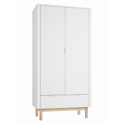 Шкаф для одежды Miloo White двухдверный, арт. 045-042-310