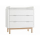Комод Miloo White c тремя ящиками, арт. 045-023-310, в детскую комнату