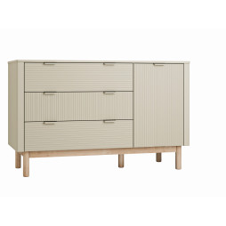 Комод Miloo Champagne c 4 ящиками + 1 дверца, арт. 045-024-945