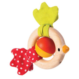 дерев'яна іграшка Брязкальце пташка PlanToys, арт. 5216