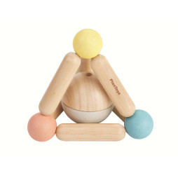 дерев'яна іграшка Брязкальце трикутник PlanToys, арт. 5256