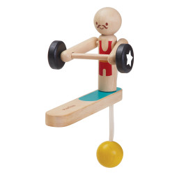 дерев'яна іграшка Акробат-штангіст PlanToys, арт. 5366