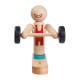 деревянная игрушка Акробат-штангист PlanToys, арт. 5366