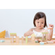 деревянные Кубики 40 деталей PlanToys, арт. 5507