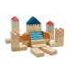 деревянная игрушка Креативные блоки - Коллекция фруктовый сад PlanToys, арт. 5542 | Дерев'яні іграшки PlanToys в Україні