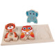 деревянная игрушка Зоо-пазл PlanToys, арт. 5611 | Дерев'яні іграшки PlanToys в Україні