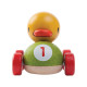 деревянная игрушка Утёнок-гонщик PlanToys, арт. 5678, арт. 5678