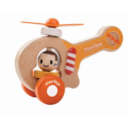деревянная игрушка Вертолёт PlanToys, арт. 5685