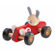 деревянная игрушка Кролик-гонщик PlanToys, арт. 5704, арт. 5704 | Дерев'яні іграшки PlanToys в Україні