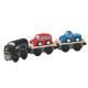 деревянная игрушка Поезд-автовоз PlanToys, арт. 6253, арт. 6253 | Дерев'яні іграшки PlanToys в Україні
