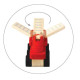 деревянная игрушка Пожарная мини-машина PlanToys, арт. 6320, арт. 6320