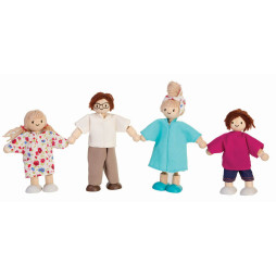 Сучасна лялькова родина PlanToys, арт. 7142