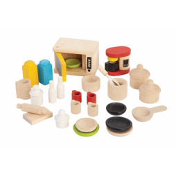 дерев'яна іграшка Аксесуари для кухні та столовий посуд PlanToys, арт. 9406
