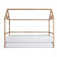 Подростковая кровать-домик Bellamy Lotta White 200x90 см, белый (от 5 лет) | Дитячі меблі Bellamy в Україні
