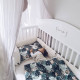 Детская кроватка Bellamy Good Night Snow 140×70 см — трансформер от 0 до 5 лет