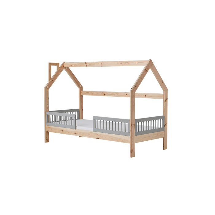Детская кровать домик Pinio House Bed 200x90 см, рекомендована для детей от 3-х лет (кровать Монтессори)