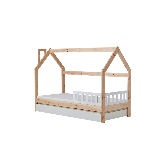 Детская кровать домик Pinio House Bed 200x90 см, рекомендована для детей от 3-х лет (кровать Монтессори)