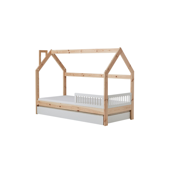 Детская кровать домик Pinio House Bed 200x90 см, рекомендована для детей от 3-х лет (кровать Монтессори)