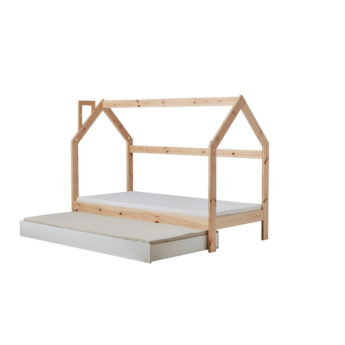 Детская кровать домик Pinio House Bed 200x90 см, рекомендована для детей от 3-х лет (кровать Монтессори)