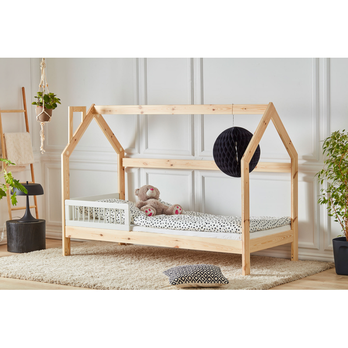Детская кровать домик Pinio House Bed 200x90 см, рекомендована для детей от 3-х лет (кровать Монтессори)