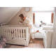 Комплект детской мебели Bellamy Ines White 140x70 — кроватка, комод и пеленатор, скидка 7%