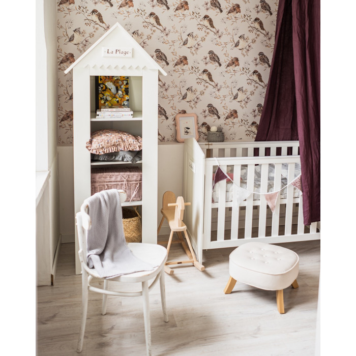 Детская кроватка Pinio Marsylia 120x60 см, для новорожденных, от 0 до 3 лет