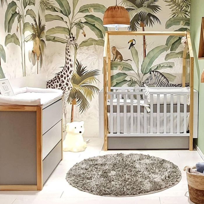 Детская кроватка домик Pinette Bellamy 140х70 см для новорожденного, трансформер, от 0 до 7 лет