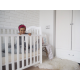 Дитяче ліжечко Wave Bianco Bellamy 120х60 см з автостінкою для новонародженого від 0 до 3 років
