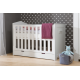Детская кроватка Pinio Marsylia 120x60 см, для новорожденных, от 0 до 3 лет