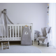 Детская кроватка Pinio Marsylia 140x70 см — трансформер для новорожденного от 0 до 5 лет, белый