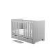 Детская кроватка для новорожденного Pinio Calmo Grey 140x70 см (серый) — трансформер, от 0 до 5 лет