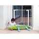 Дверна огорожа BabyDan PREMIER + 2 секції, колір білий, арт. 5705548027612, захисні дверні ворота