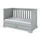 Кроватка Bellamy Ines Grey 140х70 для новорождённого, серый